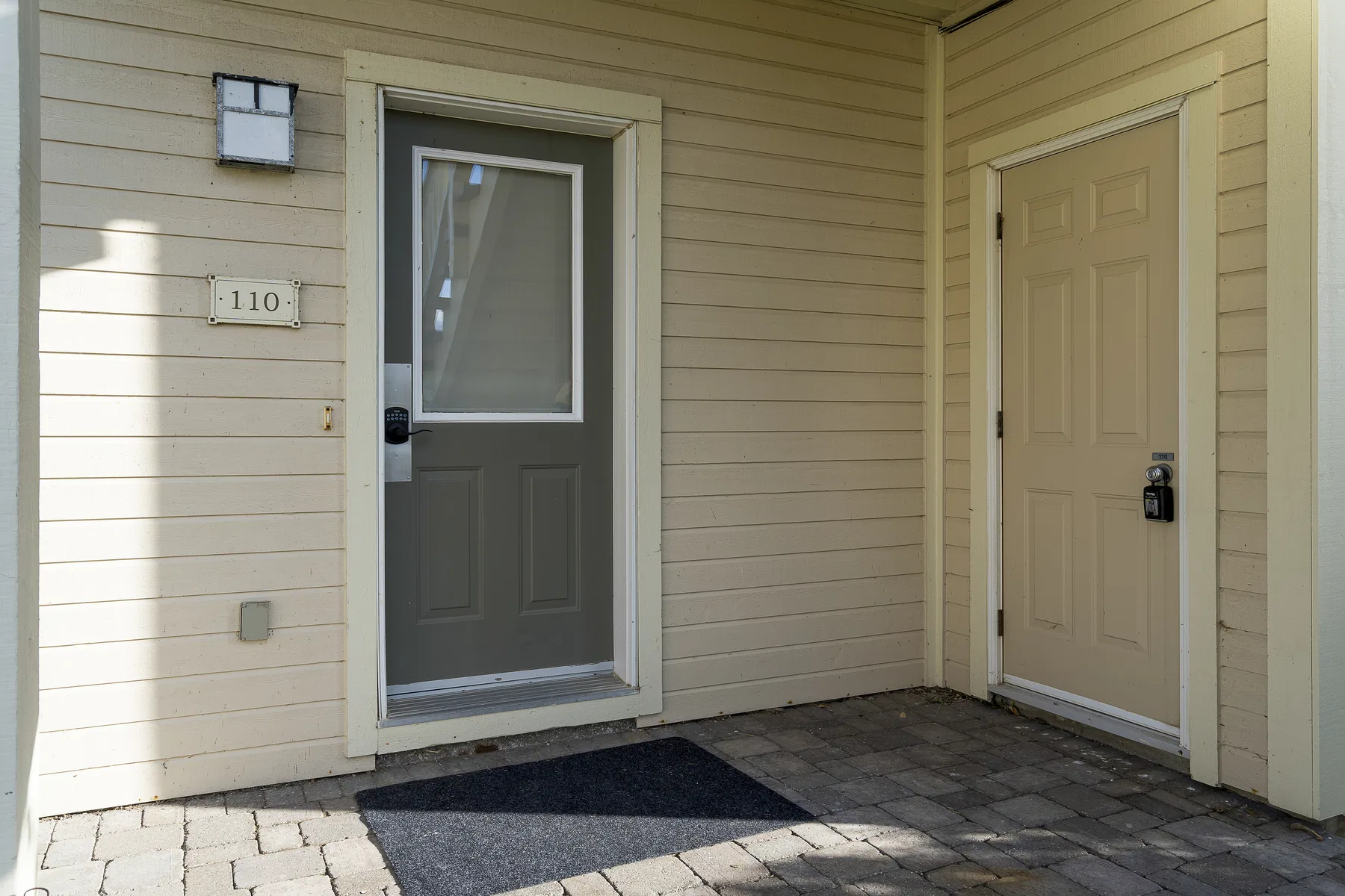 Patio entrance