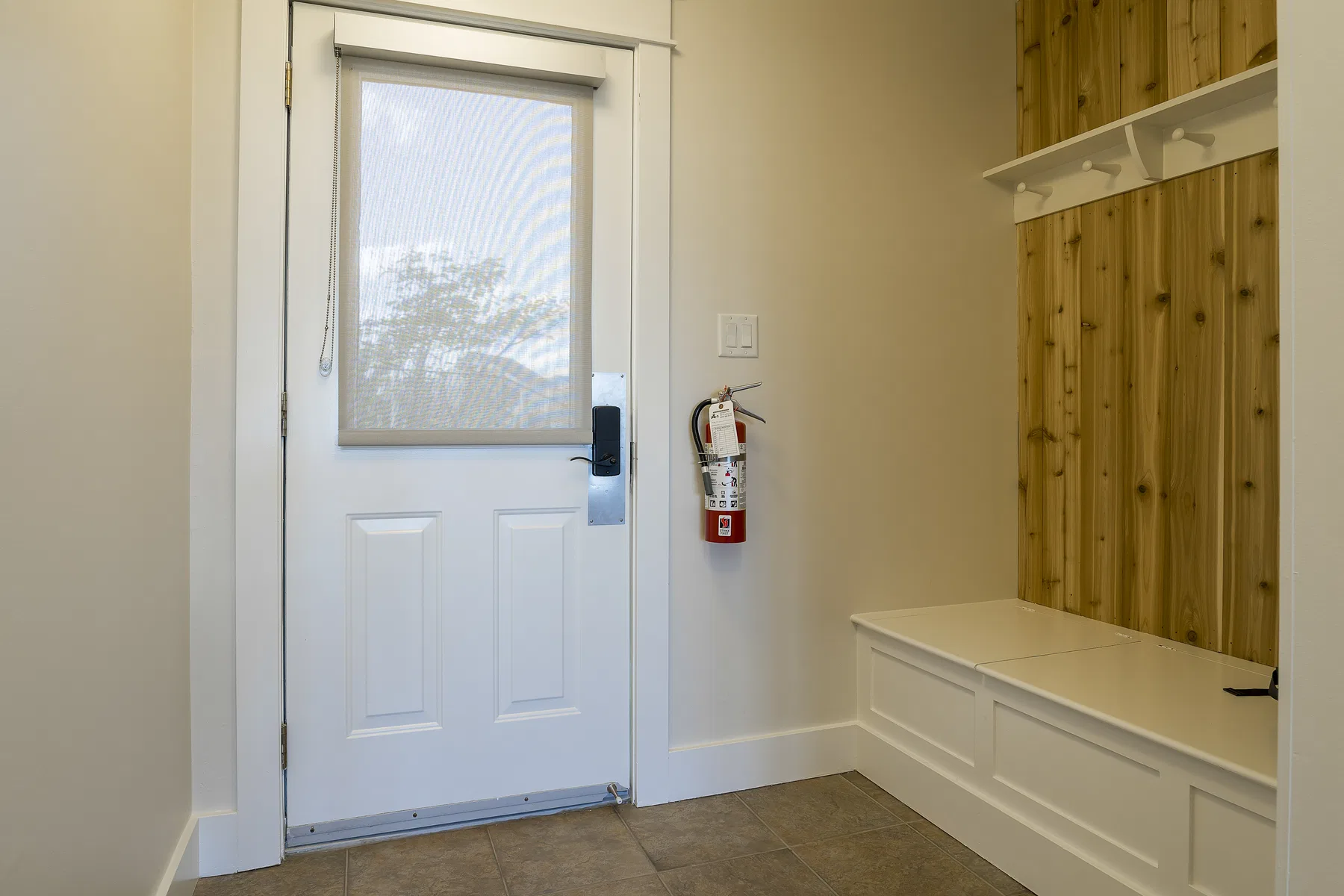 Bathroom with tub and shower