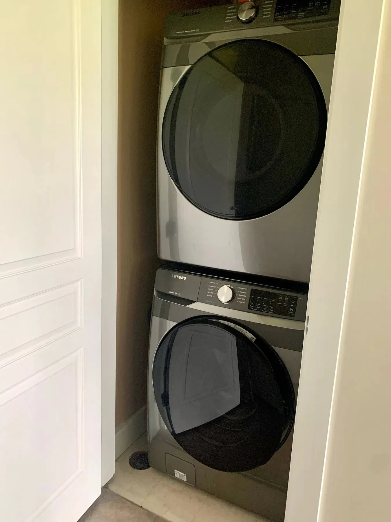 In-unit washer and dryer