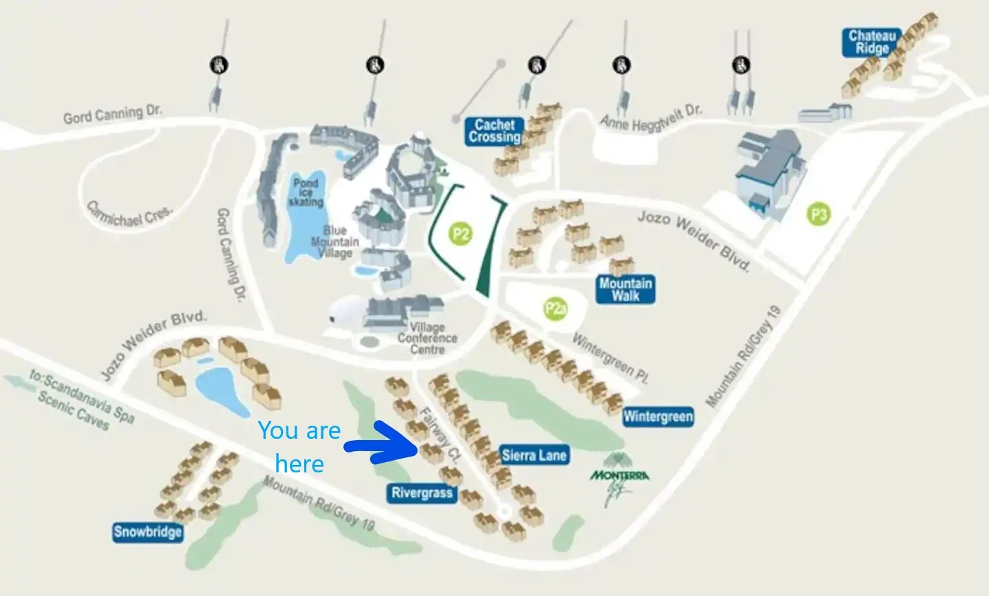 Rivergrass community map